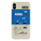 Mumbai ticket Printed Slim Cases and Cover for iPhone XS Max