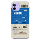 Mumbai ticket Printed Slim Cases and Cover for iPhone 11