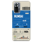 Mumbai ticket Printed Slim Cases and Cover for Redmi Note 10 Pro