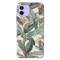 Green Leafs Printed Slim Cases and Cover for iPhone 12 Mini