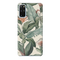 Green Leafs Printed Slim Cases and Cover for Galaxy S20