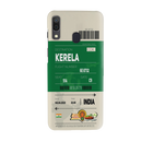 Kerala ticket Printed Slim Cases and Cover for Galaxy A20