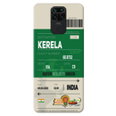 Kerala ticket Printed Slim Cases and Cover for Redmi Note 9