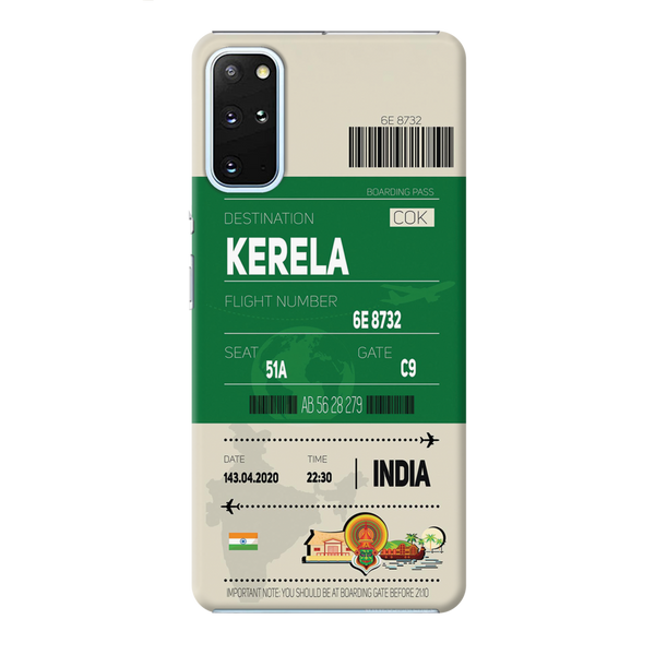 Kerala ticket Printed Slim Cases and Cover for Galaxy S20