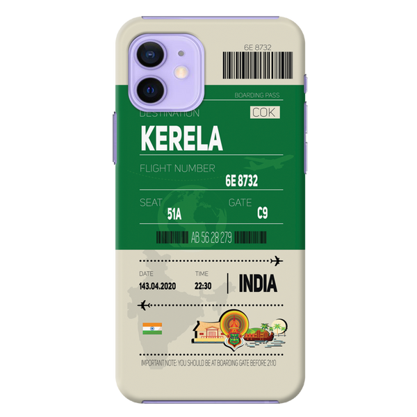 Kerala ticket Printed Slim Cases and Cover for iPhone 12 Mini