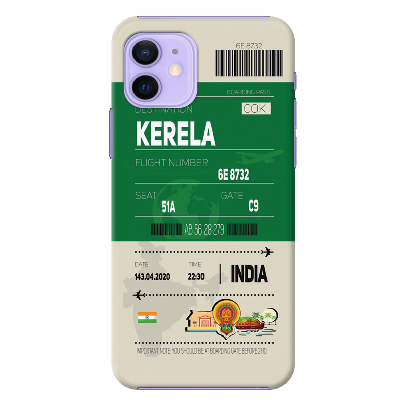 Kerala ticket Printed Slim Cases and Cover for iPhone 12 Mini