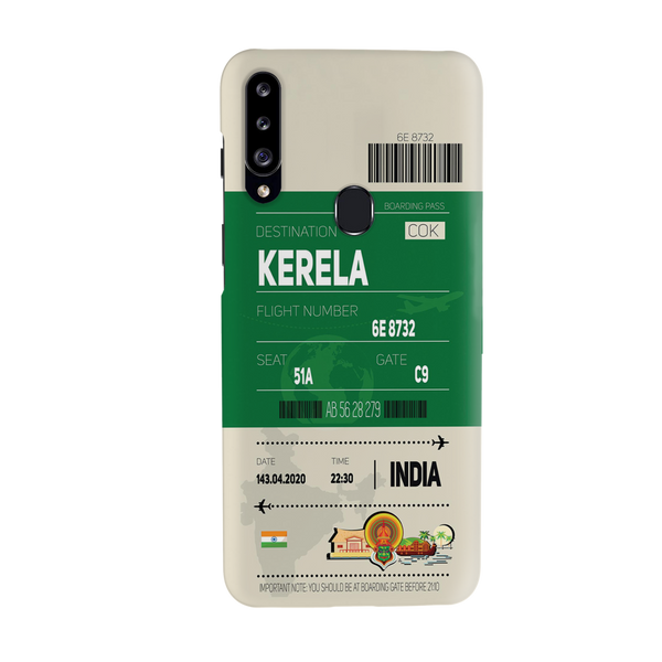 Kerala ticket Printed Slim Cases and Cover for Galaxy A20S
