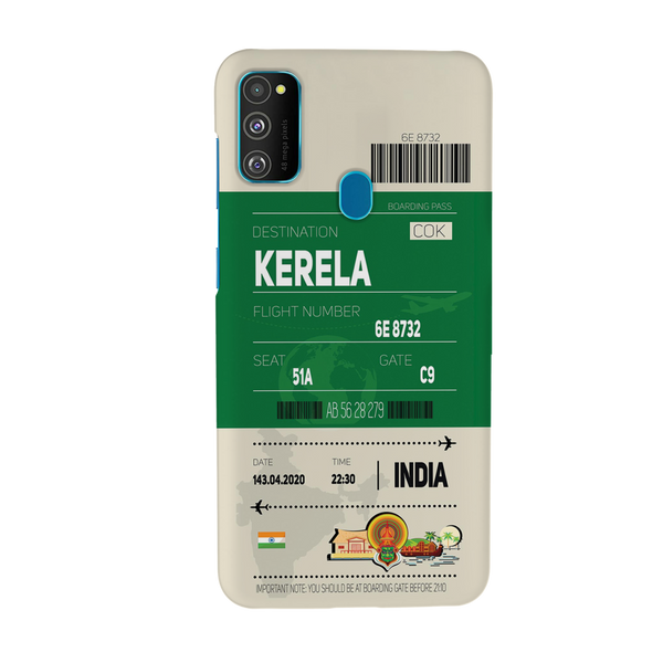 Kerala ticket Printed Slim Cases and Cover for Galaxy M30S