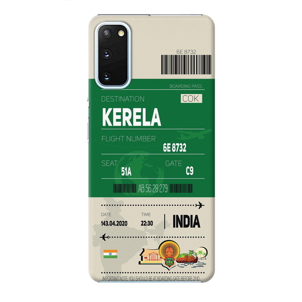Kerala ticket Printed Slim Cases and Cover for Galaxy S20 Plus