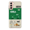 Kerala ticket Printed Slim Cases and Cover for Galaxy S21