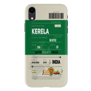Kerala ticket Printed Slim Cases and Cover for iPhone XR