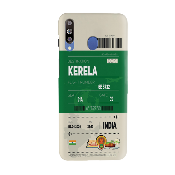 Kerala ticket Printed Slim Cases and Cover for Galaxy M30