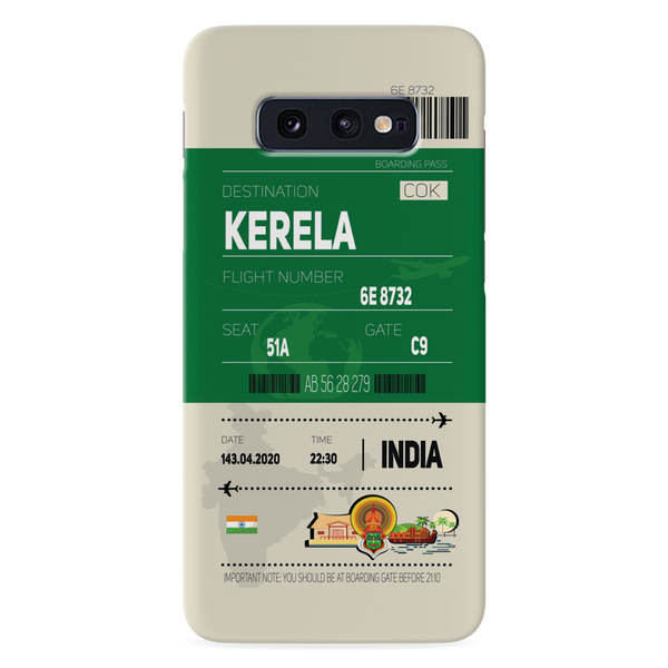 Kerala ticket Printed Slim Cases and Cover for Galaxy S10E