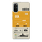 Goa ticket Printed Slim Cases and Cover for Galaxy S20