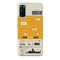 Goa ticket Printed Slim Cases and Cover for Galaxy S20 Plus