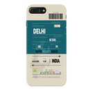 Delhi ticket Printed Slim Cases and Cover for iPhone 7 Plus