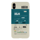 Delhi ticket Printed Slim Cases and Cover for iPhone XS Max