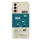 Delhi ticket Printed Slim Cases and Cover for Galaxy S21