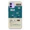 Delhi ticket Printed Slim Cases and Cover for iPhone 12 Mini