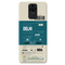 Delhi ticket Printed Slim Cases and Cover for Redmi Note 9