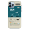 Delhi ticket Printed Slim Cases and Cover for iPhone 13 Pro Max
