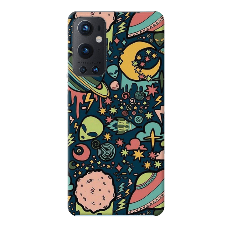 Space Ships Printed Slim Cases and Cover for OnePlus 9 Pro