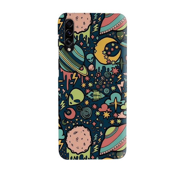 Space Ships Printed Slim Cases and Cover for Galaxy A50S