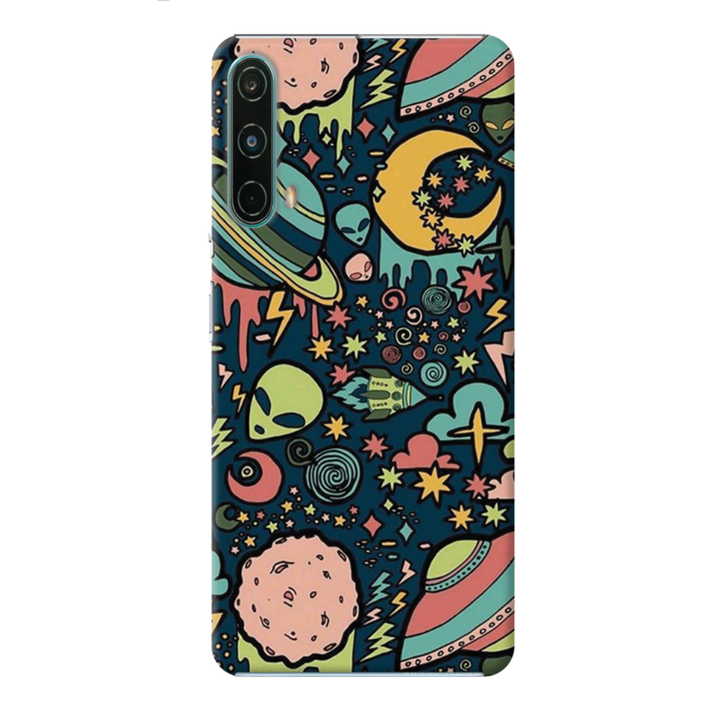 Space Ships Printed Slim Cases and Cover for OnePlus Nord CE 5G