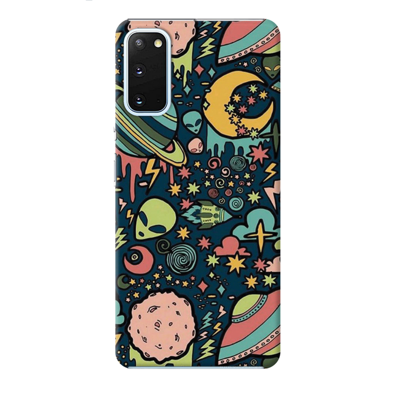 Space Ships Printed Slim Cases and Cover for Galaxy S20 Plus