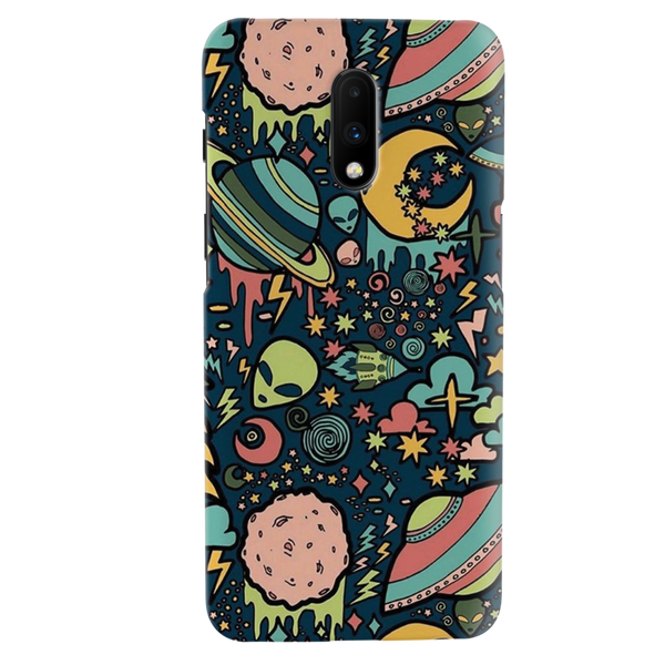 Space Ships Printed Slim Cases and Cover for OnePlus 7