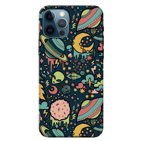 Space Ships Printed Slim Cases and Cover for iPhone 12 Pro Max