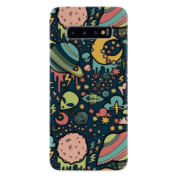 Space Ships Printed Slim Cases and Cover for Galaxy S10