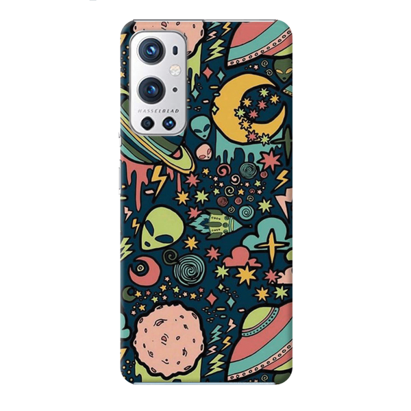 Space Ships Printed Slim Cases and Cover for OnePlus 9R