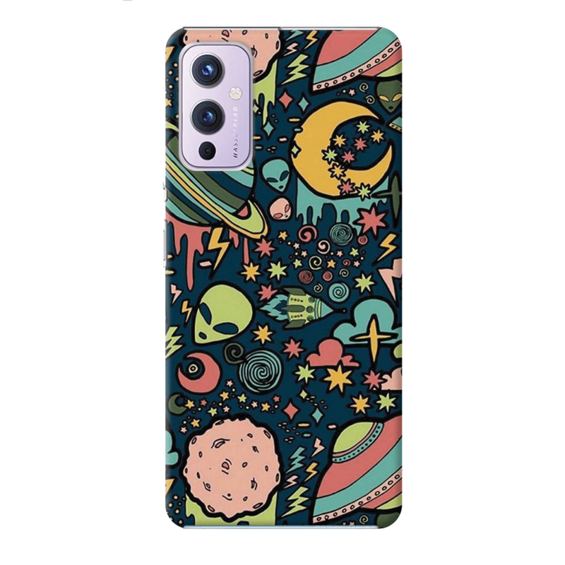 Space Ships Printed Slim Cases and Cover for OnePlus 9