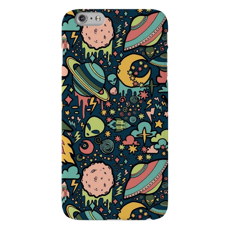 Space Ships Printed Slim Cases and Cover for iPhone 6 Plus