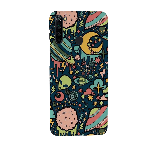 Space Ships Printed Slim Cases and Cover for Redmi Note 8