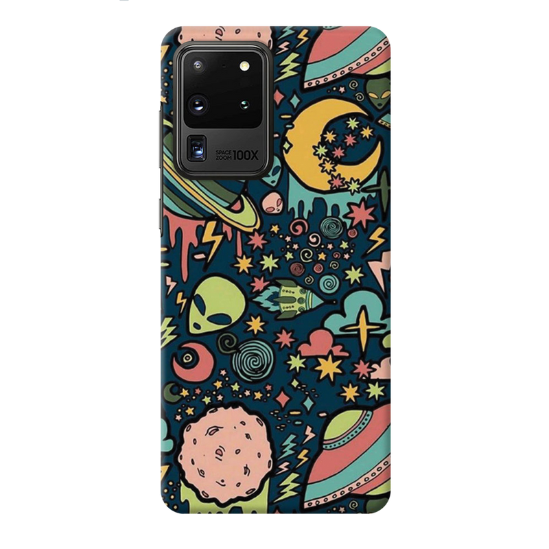 Space Ships Printed Slim Cases and Cover for Galaxy S20 Ultra