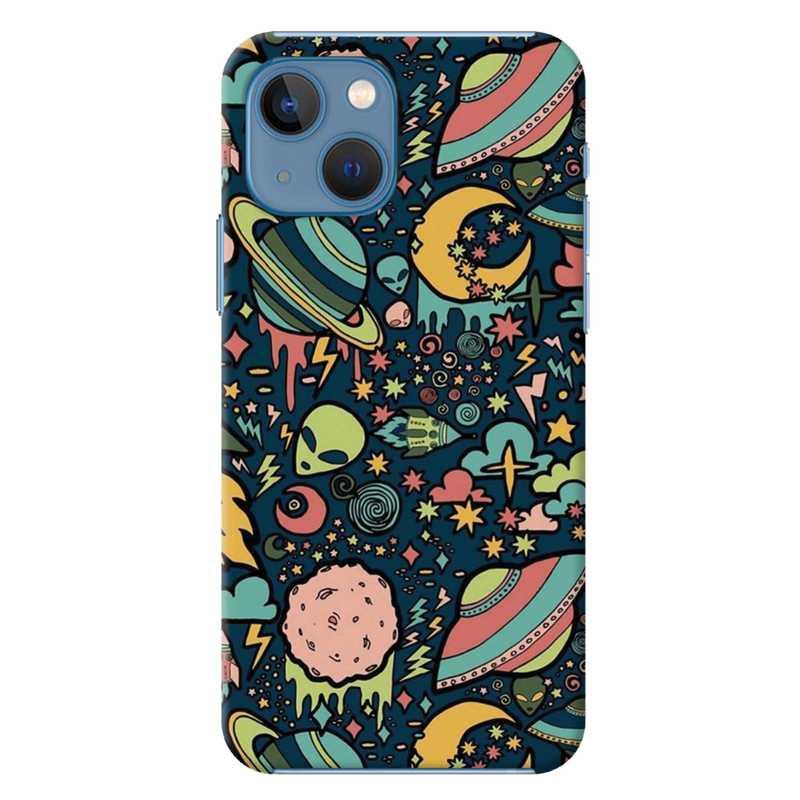 Space Ships Printed Slim Cases and Cover for iPhone 13