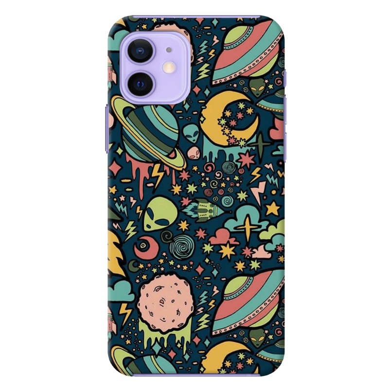 Space Ships Printed Slim Cases and Cover for iPhone 11