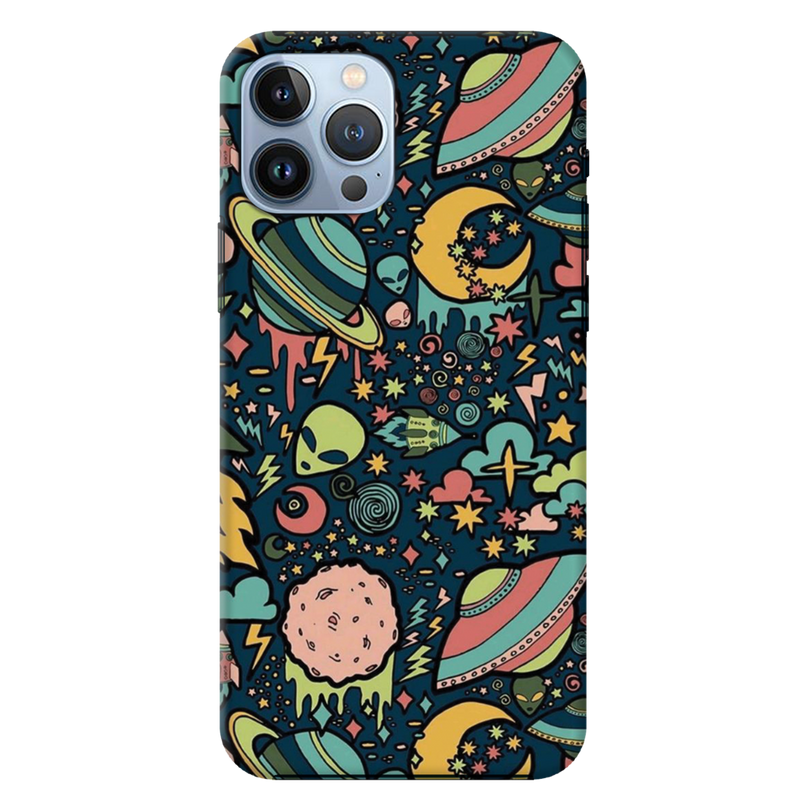 Space Ships Printed Slim Cases and Cover for iPhone 13 Pro Max