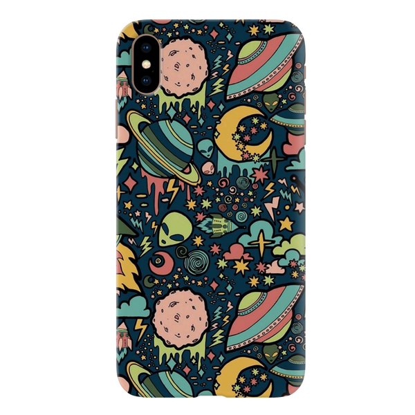 Space Ships Printed Slim Cases and Cover for iPhone XS Max