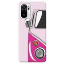Pink Volkswagon Printed Slim Cases and Cover for Redmi Note 10