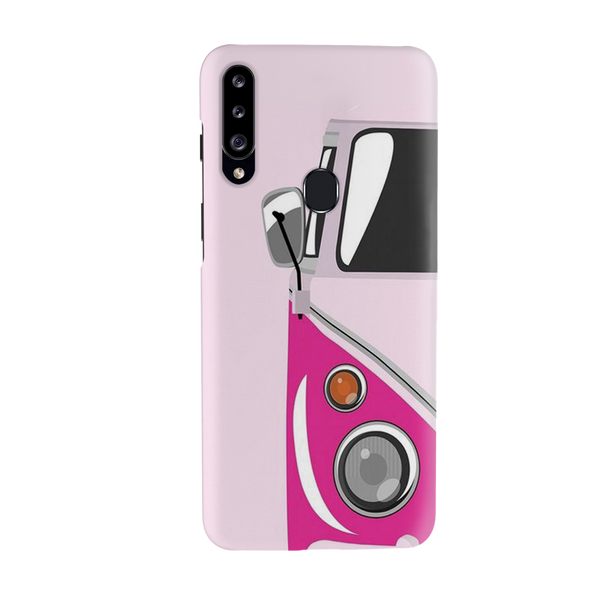 Pink Volkswagon Printed Slim Cases and Cover for Galaxy A20S