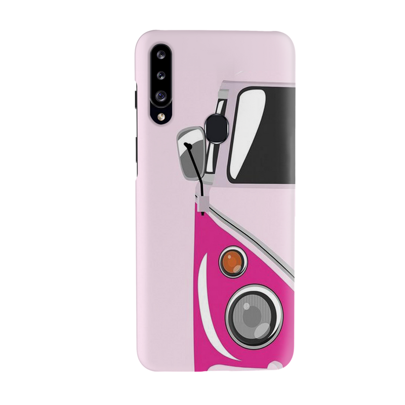 Pink Volkswagon Printed Slim Cases and Cover for Galaxy A20S