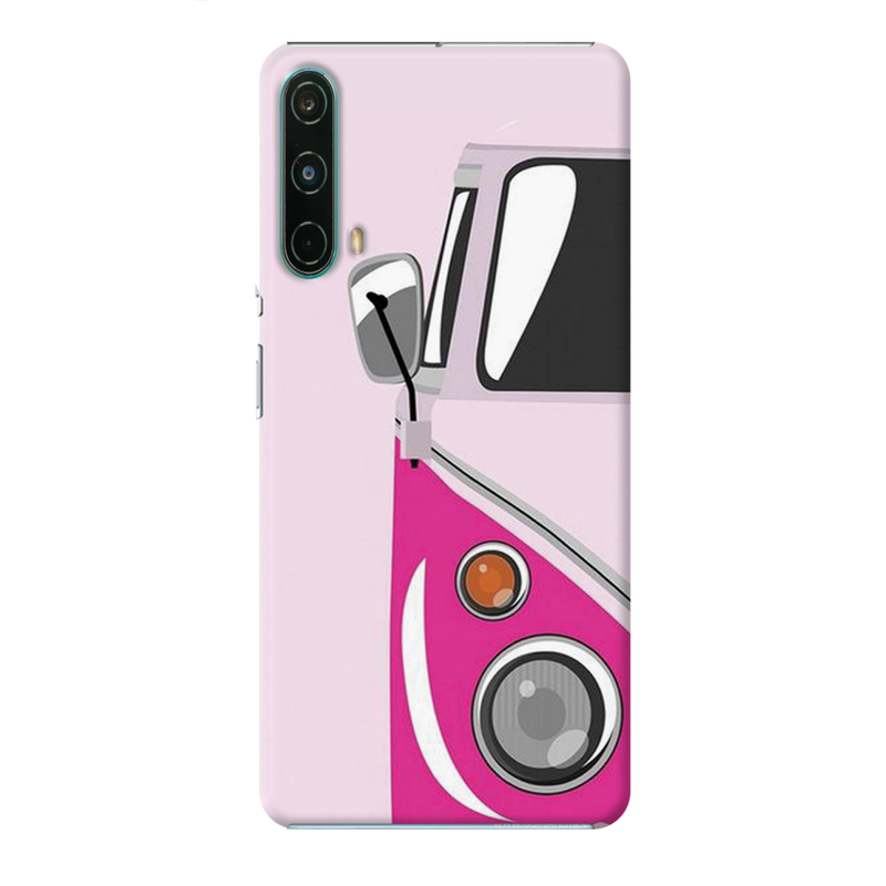 Pink Volkswagon Printed Slim Cases and Cover for OnePlus Nord CE 5G