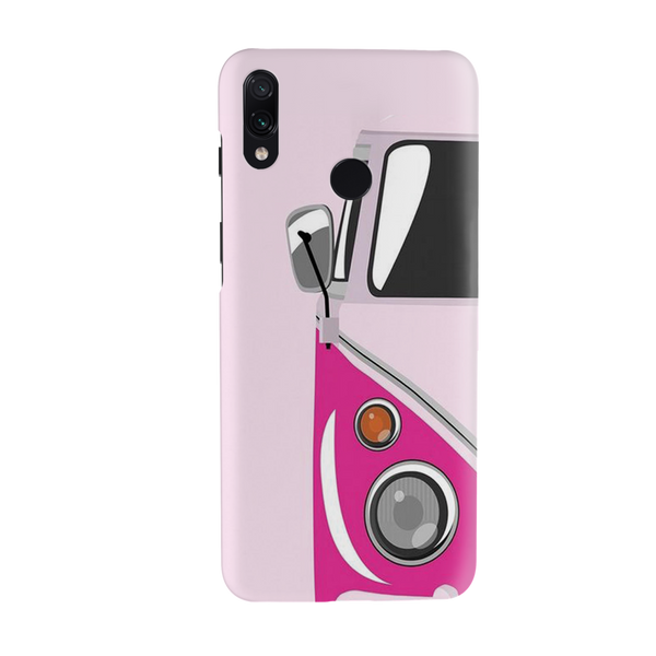 Pink Volkswagon Printed Slim Cases and Cover for Redmi Note 7 Pro