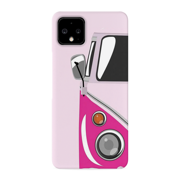 Pink Volkswagon Printed Slim Cases and Cover for Pixel 4XL