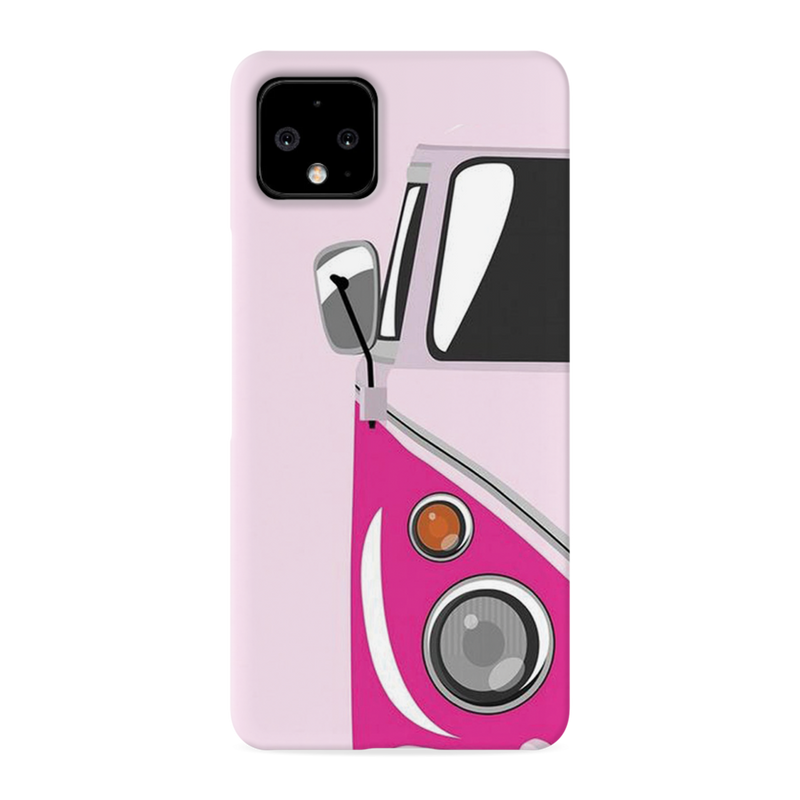 Pink Volkswagon Printed Slim Cases and Cover for Pixel 4XL
