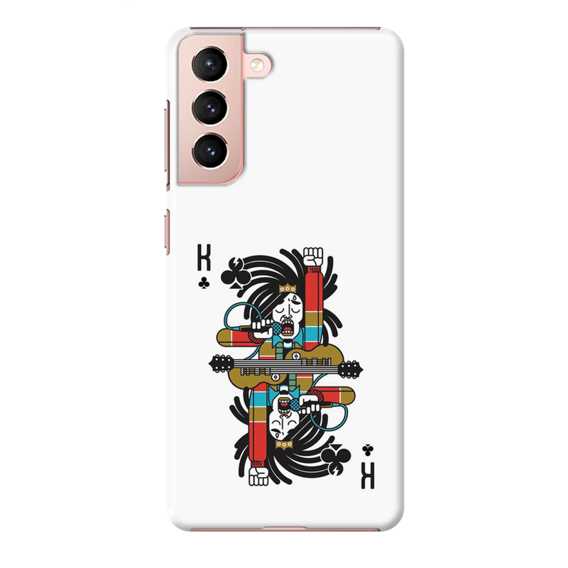 King Card Printed Slim Cases and Cover for Galaxy S21