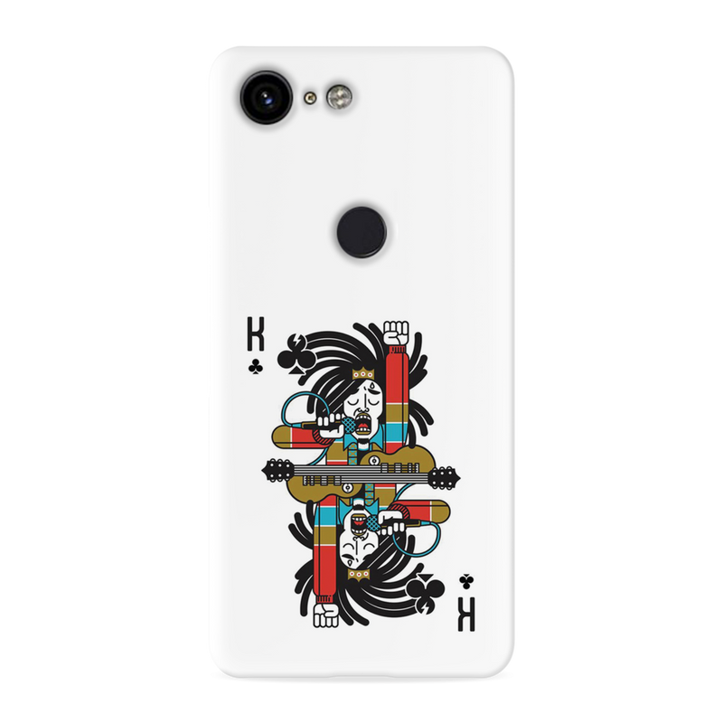 King Card Printed Slim Cases and Cover for Pixel 3